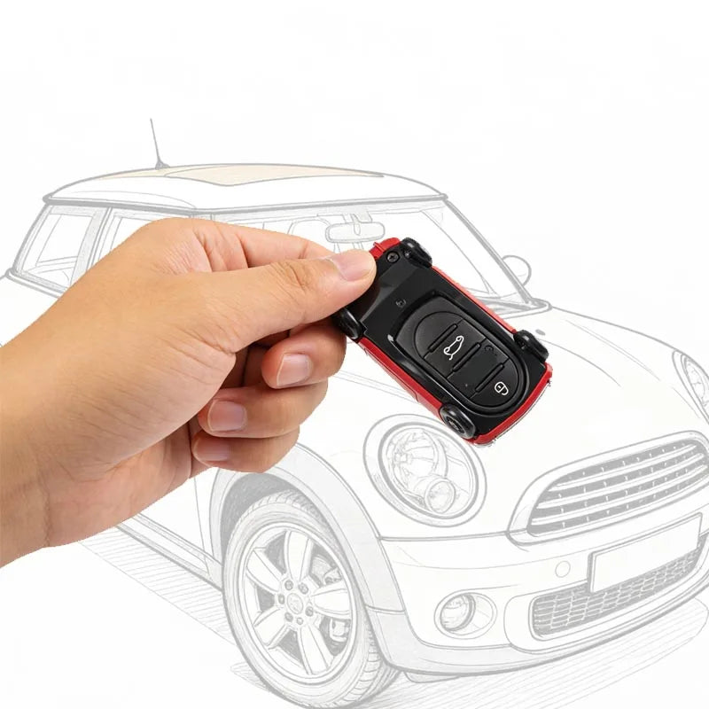 ABS Material Car Model Car Key Case For MINI F54 F55 F56 F60 Countryman Car Key Modification Accessories