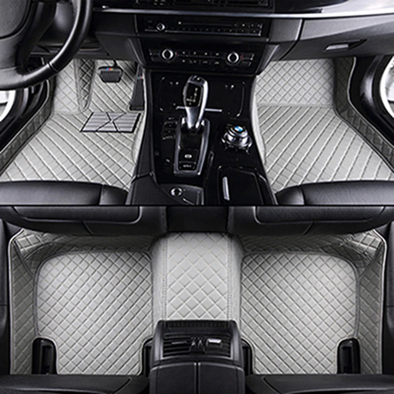 Car Floor Mats For Mazda Cx-5 2012 20132014 2015 2016 2017 2018 Flash Mat Leather Custom Foot Pads Automobile Carpet Car Covers