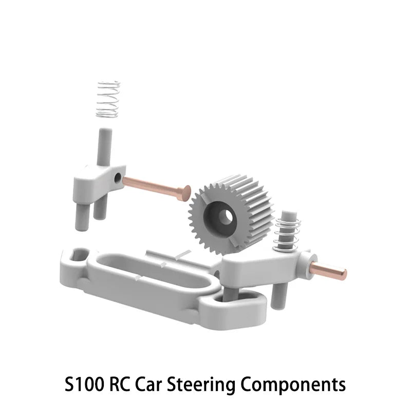 LDARC S100 RC Car Shells/Steering Components/Rear Axle Assembly/Front Wheel Components/Chassis Components RC Parts 2026