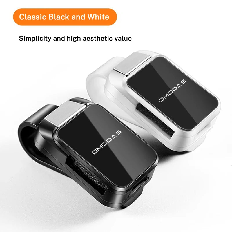 Car Sun Visor Glasses Clips Interior Eyeglasses Storage Holder For Chery Omoda 5 C5 O5 EO FX S5 S5GT Auto Interior Accessoies