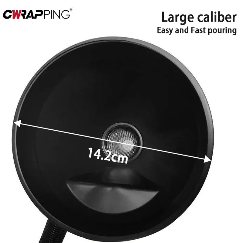 Engine Refueling Funnel with Filter for Car Motorcycle Truck Oil Gasoline Filling Strainer Extension Pipe Hose Funnels Tool