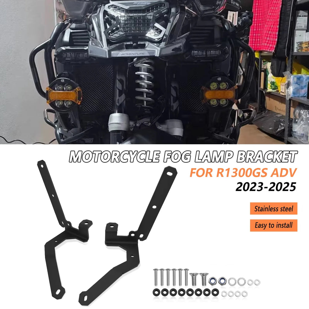 Para R1300GS Adventure R 1300 GSA 2023 2024 2025 Nuevos accesorios de motocicleta Soporte de luces auxiliares Soporte de luz antiniebla LED