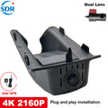 4K HD Plug And Play Dash Cam Wifi Car DVR Dual lens  For Lynk & Co 05 2020 2021 2022,lynk co 01 2022 With APP Control & G-sensor