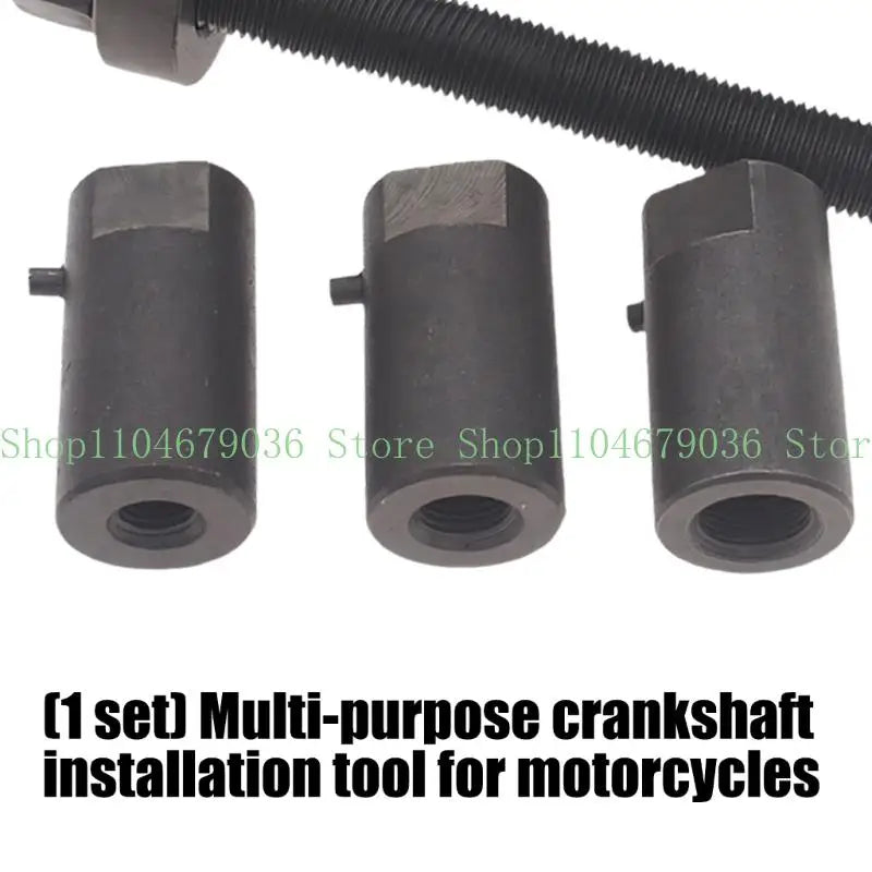 652F Sturdy Motorcycle Crankshaft Mounting Tool Comfortable Non Slip Handle Quick Assembly Suitable For Garages And Home Use