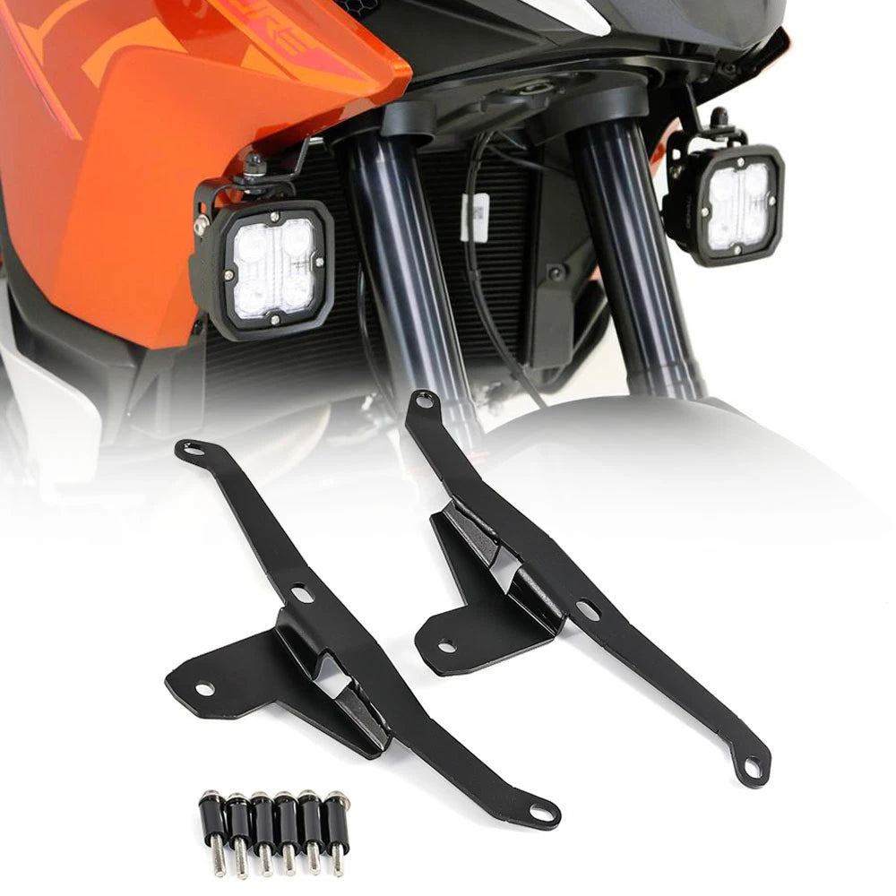 Motorcycle Auxiliary Fog Light Mounts Bracket For 1290 Super Adventure R S For 1090 1290 ADV Accessories Driving Lamp Holder