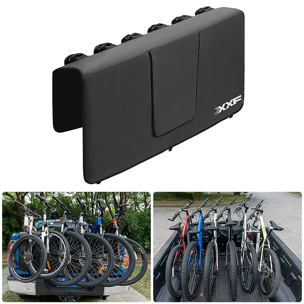 Mountain Bike Tailgate Pad Pickup Truck Tailgate Protection Pad with Fixing Strap For Truck Accessories For Bicycle