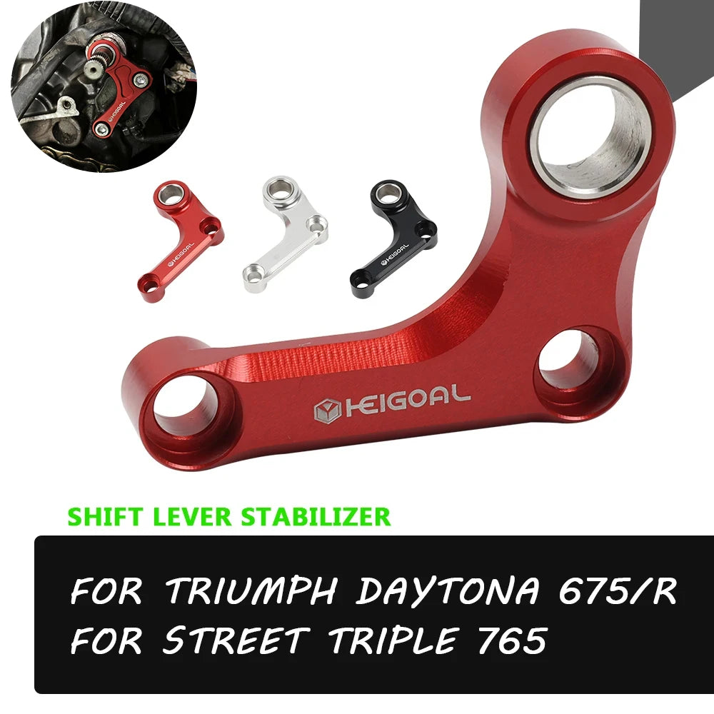 Motorcycle Accessories Change Rod Retainer Gear Lever Support Stabilizer For TRIUMPH Daytona 675 R 675R Street Triple 765 RS S