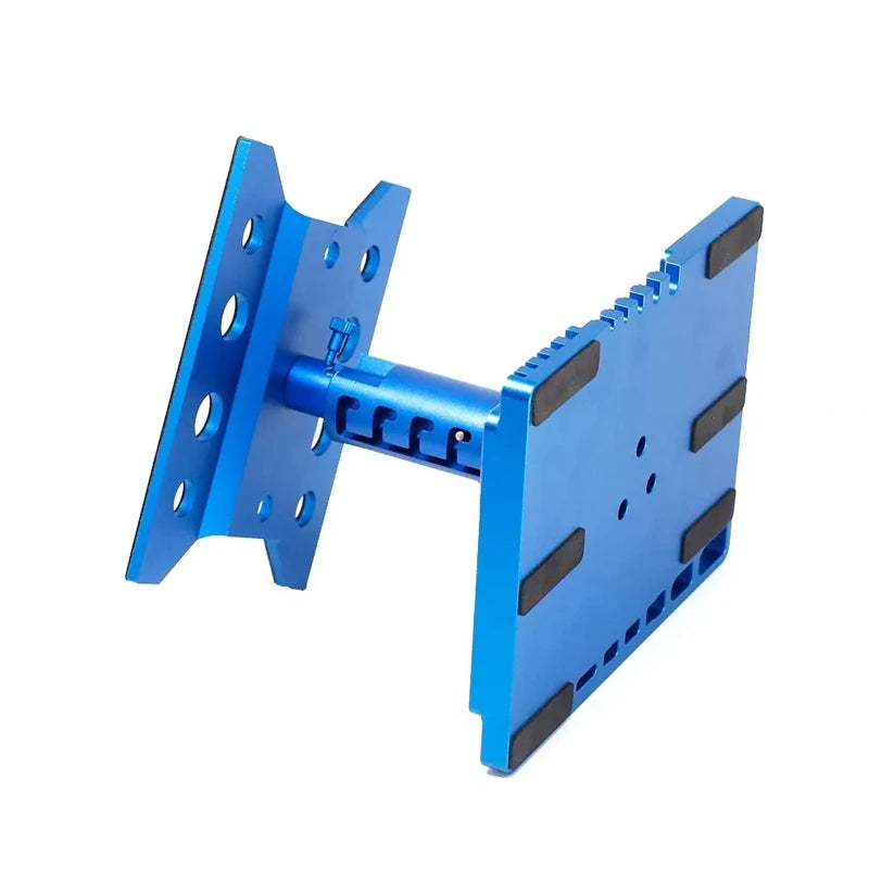RC Cars Tool Heightening Work Stand Assembly Platform 360 Degree Rotate Repair Station for 1/10 Crawler Car Model Accessories