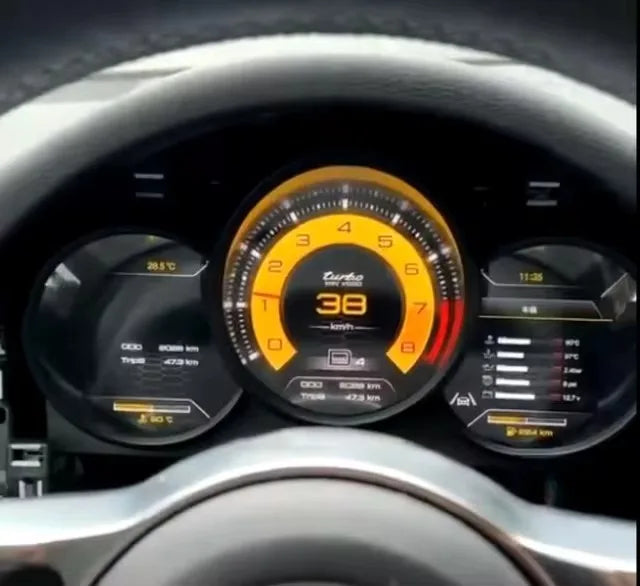 For Porsche Panamera 2010- 2017 Car LCD Car Dashboard Panel Virtual Cockpit Cluster Digital Car Multimedia Dashboard Speedometer