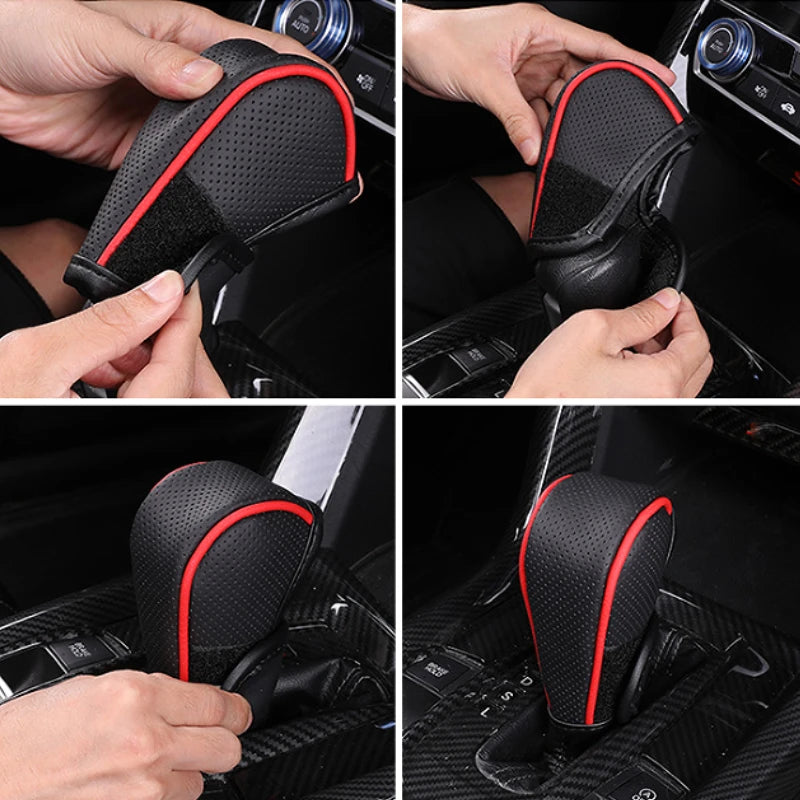 1PC Car gear shift cover, car interior accessories
