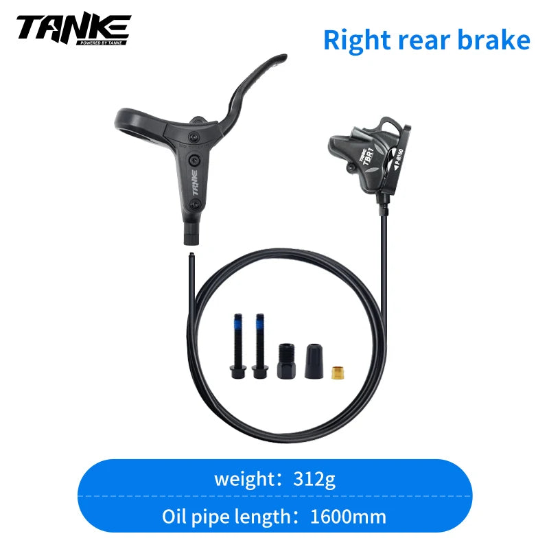 Road bike brakes,road Bicycle brakes hydraulic direct Calipers,TANKE FLAT MOUNT Oil Pressure Disc Brake,Double Piston Brake Part