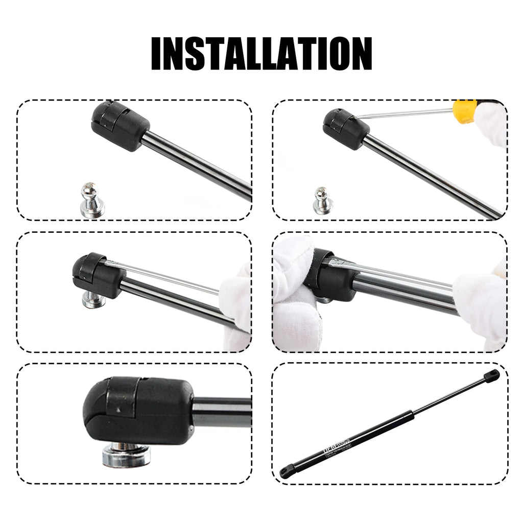 2PCS Car Front Engine Bonnet Gas Strut Shock Lift Support Spring Dampers For Land Rover Freelander 2 SUV 2006-2014 LR001773 Auto