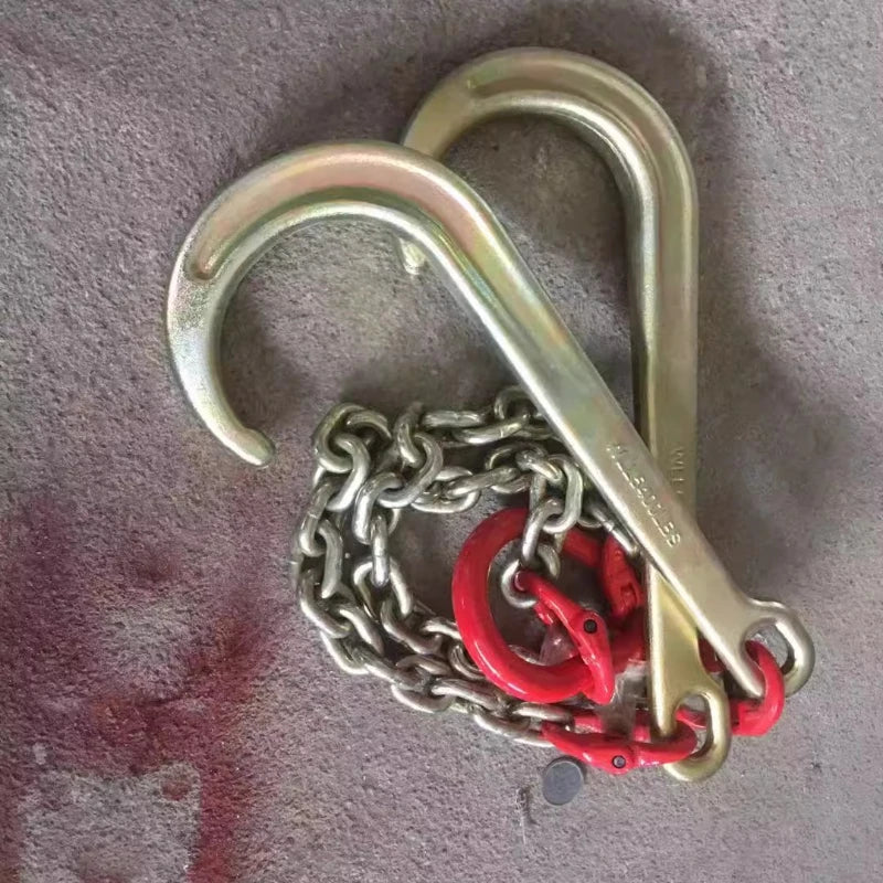 Camión de rescate en carretera Remolque Grúa Accesorios Gancho Cadena Gancho Níspero Grúa