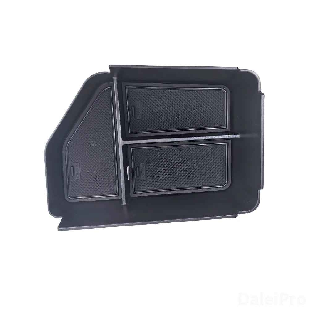 Car Armrest Box For KIA EV6 EV6 2023 2024 2025 Center Console Organizer Tray Armrest Box Car Phone Holder Box Accessories