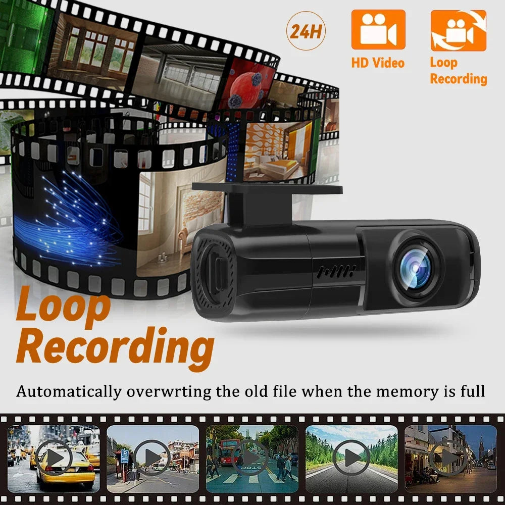 New Car Dash Cam ADAS for Car Android Player Dashcam 24 H Looping record IR Night Vision USB Dash Cam Auto Recorder with WIFI