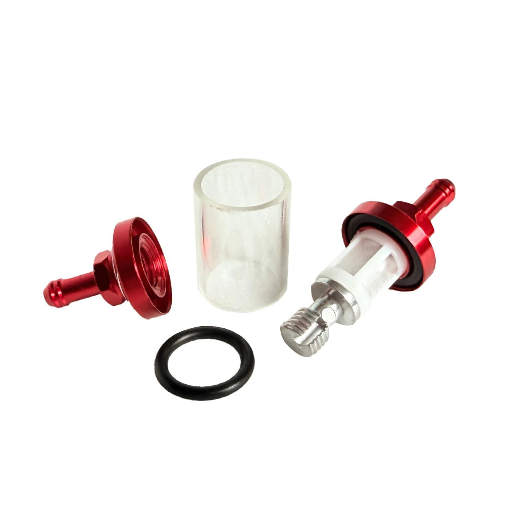 Reusable Washable 8mm Universal Inline Fuel Filter for ATV Kawasaki KTM Yamaha Honda CRF Series Parts