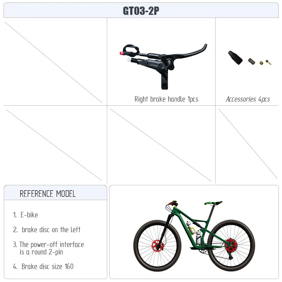 Power-off E-bike Electric Folding Oil Scooter Caliper Hydraulic Disc Brakes Bikes Mountain Bike Foldable Bicycle Riding Parts