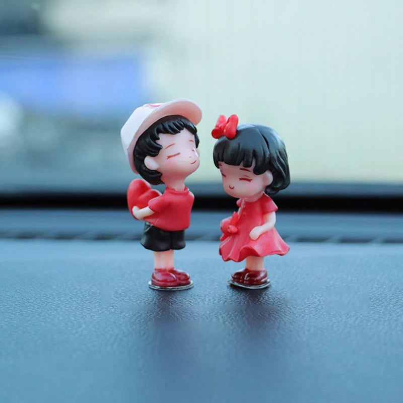 Cute Creative Cartoon Car Decoration Ornaments Auto Center Console Car Interior Accessories