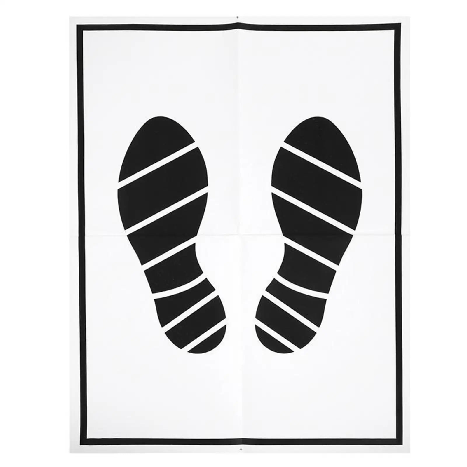 50 Pieces Disposable Paper Car Detailing Folding Floor Mats Waterproof Vehicle Foot Mat for Hotel Suvs Kitchen Home Trucks