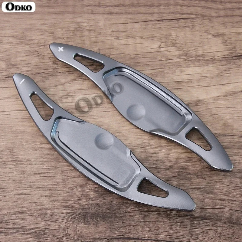 Accesorios interiores para Kia Stinger, aleación de aluminio, volante, palanca de cambios, extensión de palanca de cambios