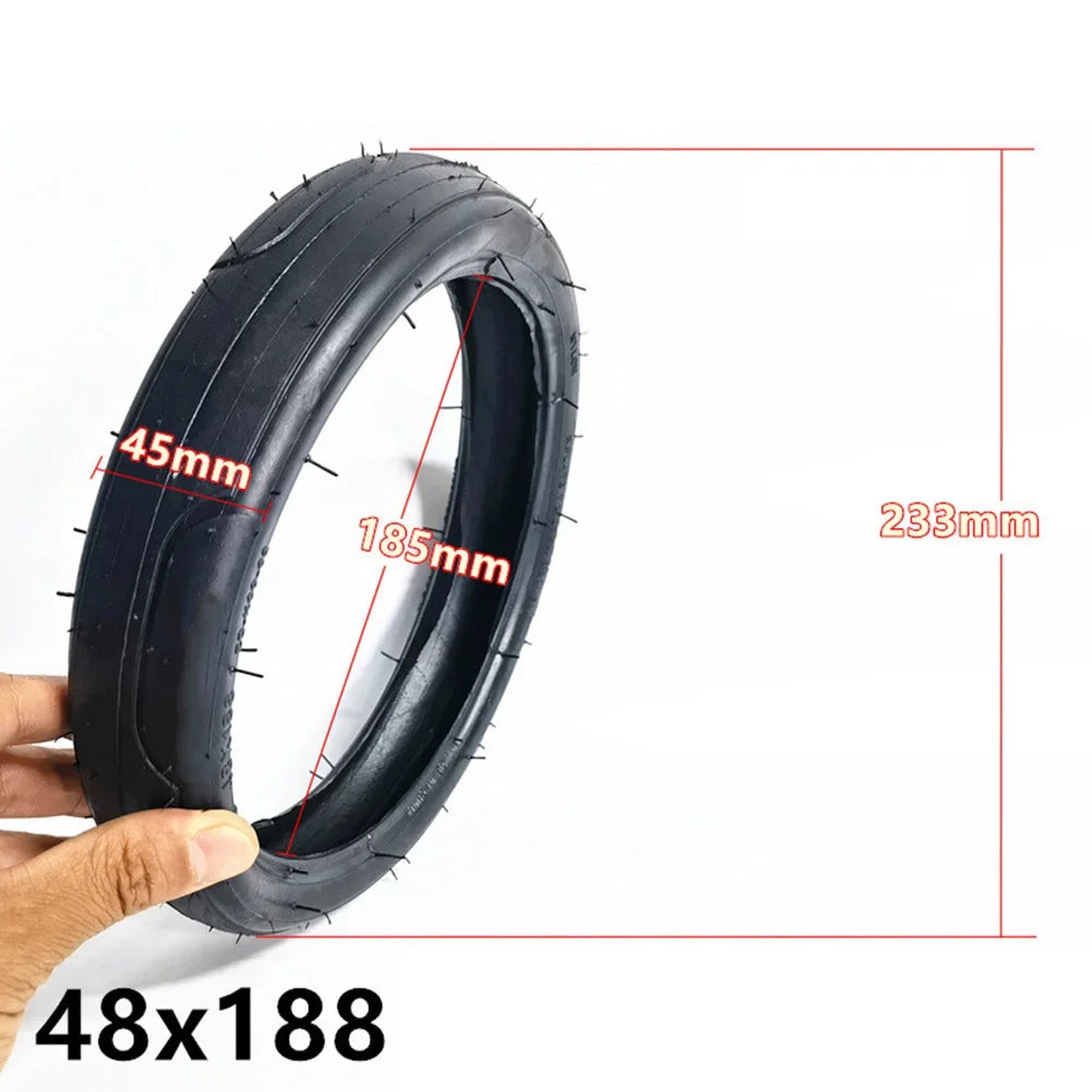 1pc 9 Inch 48x188 Inner Tube Outer Tyre 48*188 Pneumatic Tire For Children's Tricycle Baby Carriage Trolley Accessories Parts