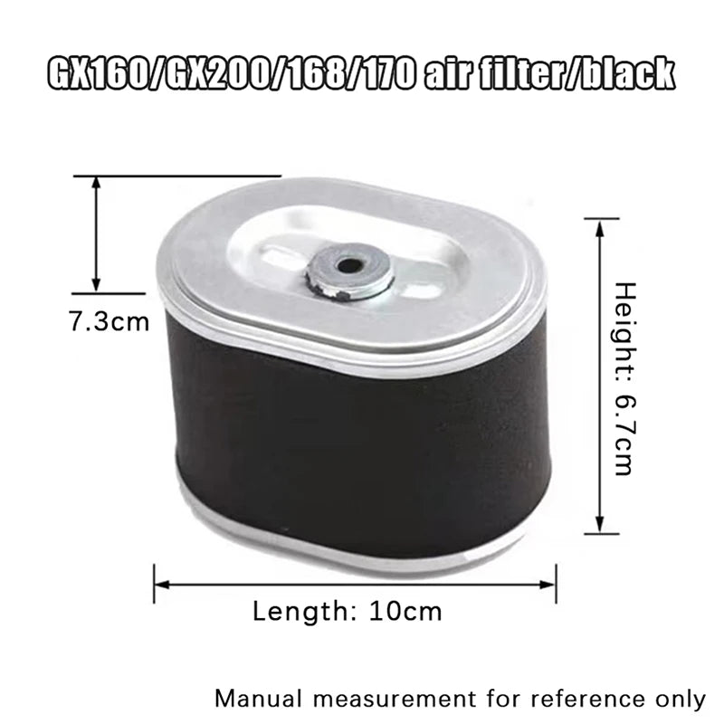 168F/177F/188F Gasoline Engine Air Filter Element For GX270/GX390/GX420 Replacement Accessories