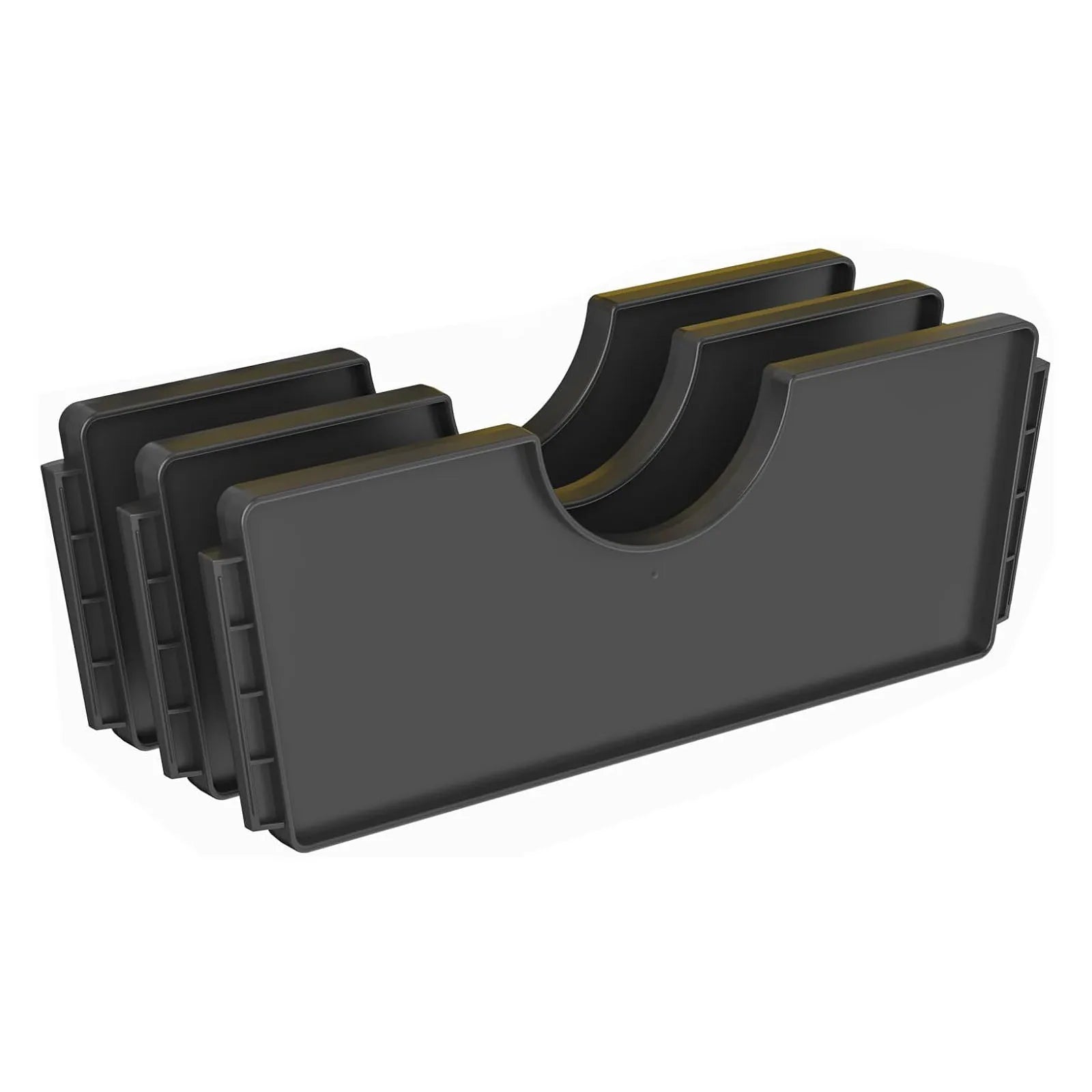 Divisores de almacenamiento para portón trasero, divisores de maletero para camioneta Honda Ridgeline 2017-2025, bandeja de divisores de caja de almacenamiento trasera, accesorios