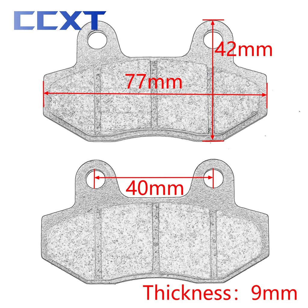 Motorcycle Front & Rear Brake Pads Shoes For 175cc 160cc 150cc 140cc 125cc 110cc 50cc To 250ccCRF KLX TTR GPX Pit Dirt Bikes