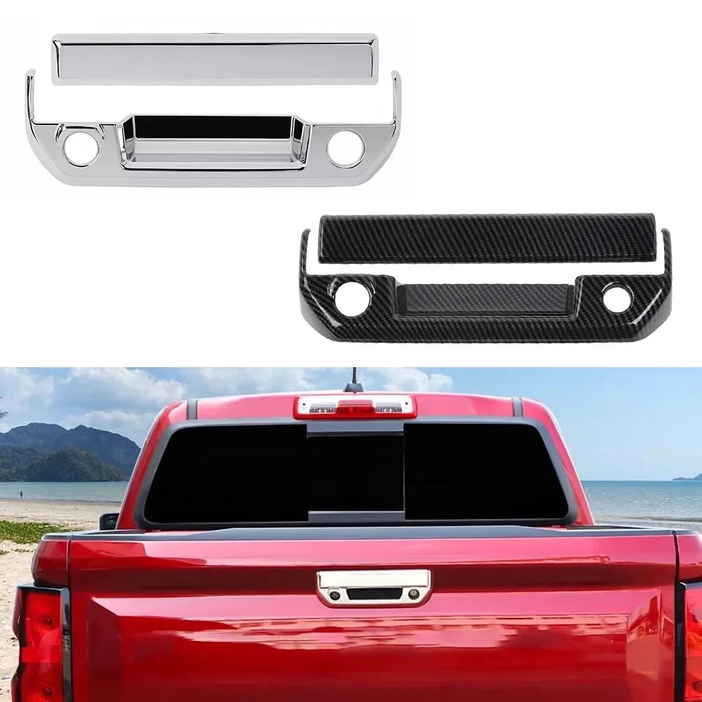 Embellecedor para manija de puerta trasera de coche, cubierta decorativa, accesorios para Chevrolet Colorado GMC Canyon 2023 2024 2025