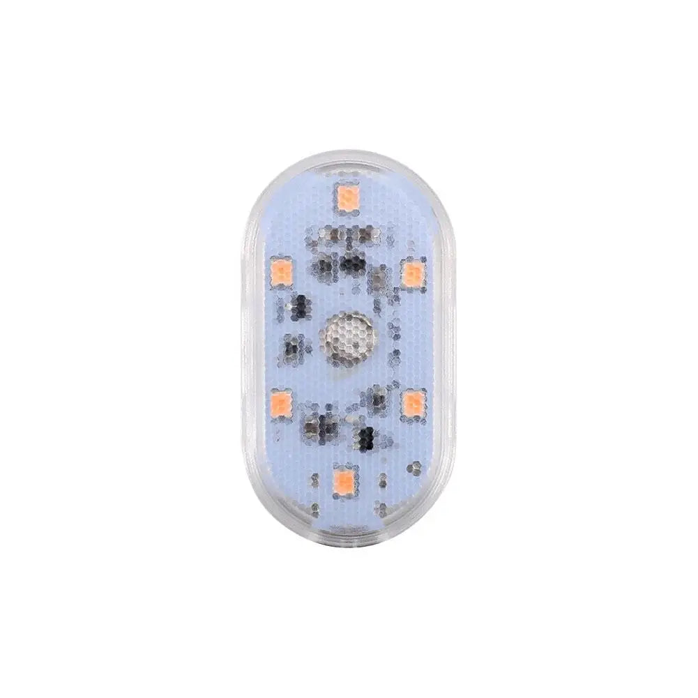 Car LED Touch Lights USB Sensor Rechargeable Reading Light Auto Door Light Roof Ceiling Lamp Car Interior Atmosphere Lamp