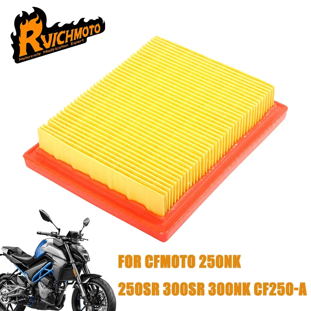 Motorcycle High Flow Air Filter For CFMOTO SR250 NK250 250NK 250SR CF250-A 300NK 300SR Engine Intake Cleaner Element Accessorys