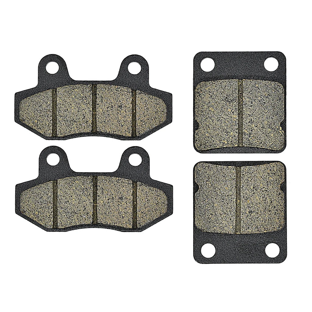 Motorcycle Front and Rear Brake Pads for 50cc 70cc 90cc 110cc 125cc 140cc to 170cc 200cc 250cc Pit Dirt Bike ATV Quad Motocross