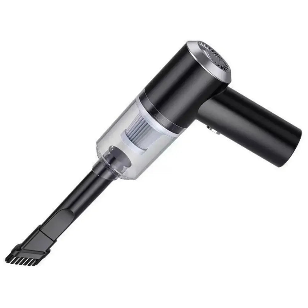 Handheld Car Vacuum Cleaner with Light, Powerful Suction USB Vacuum Small Cleaner Dusts Portable Mini Buster with D3T2