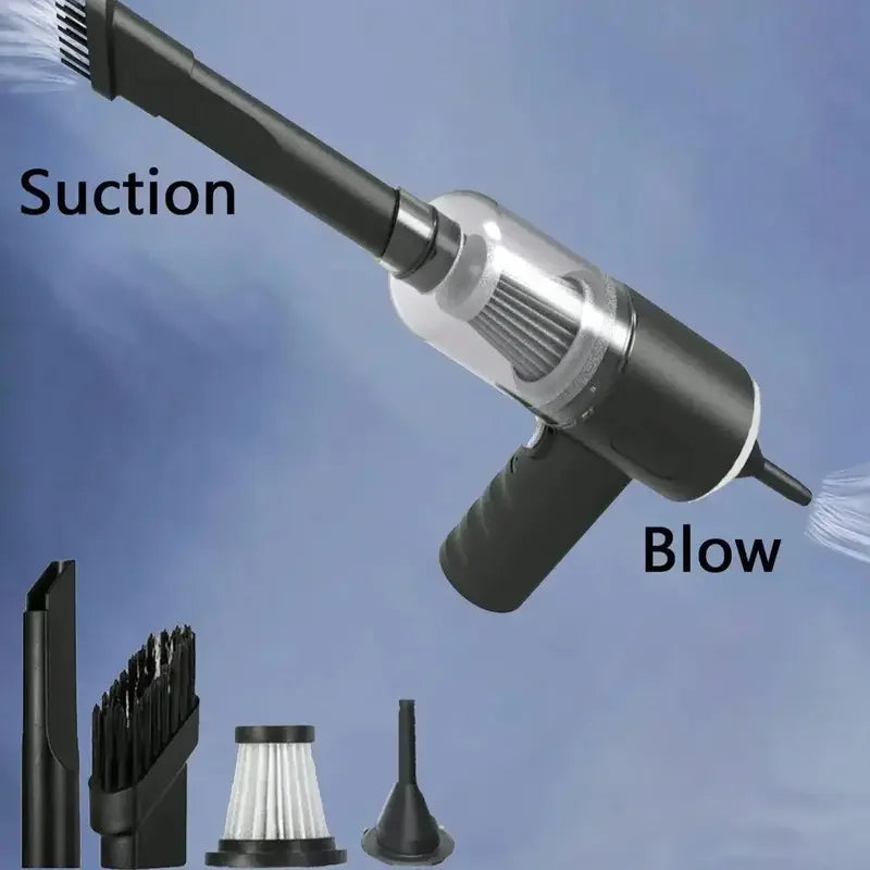 Car Vacuum Cleaner Compact Durable USB Rechargeable Recyclable Dirty Car Interior Car Protection Car Accessories tools