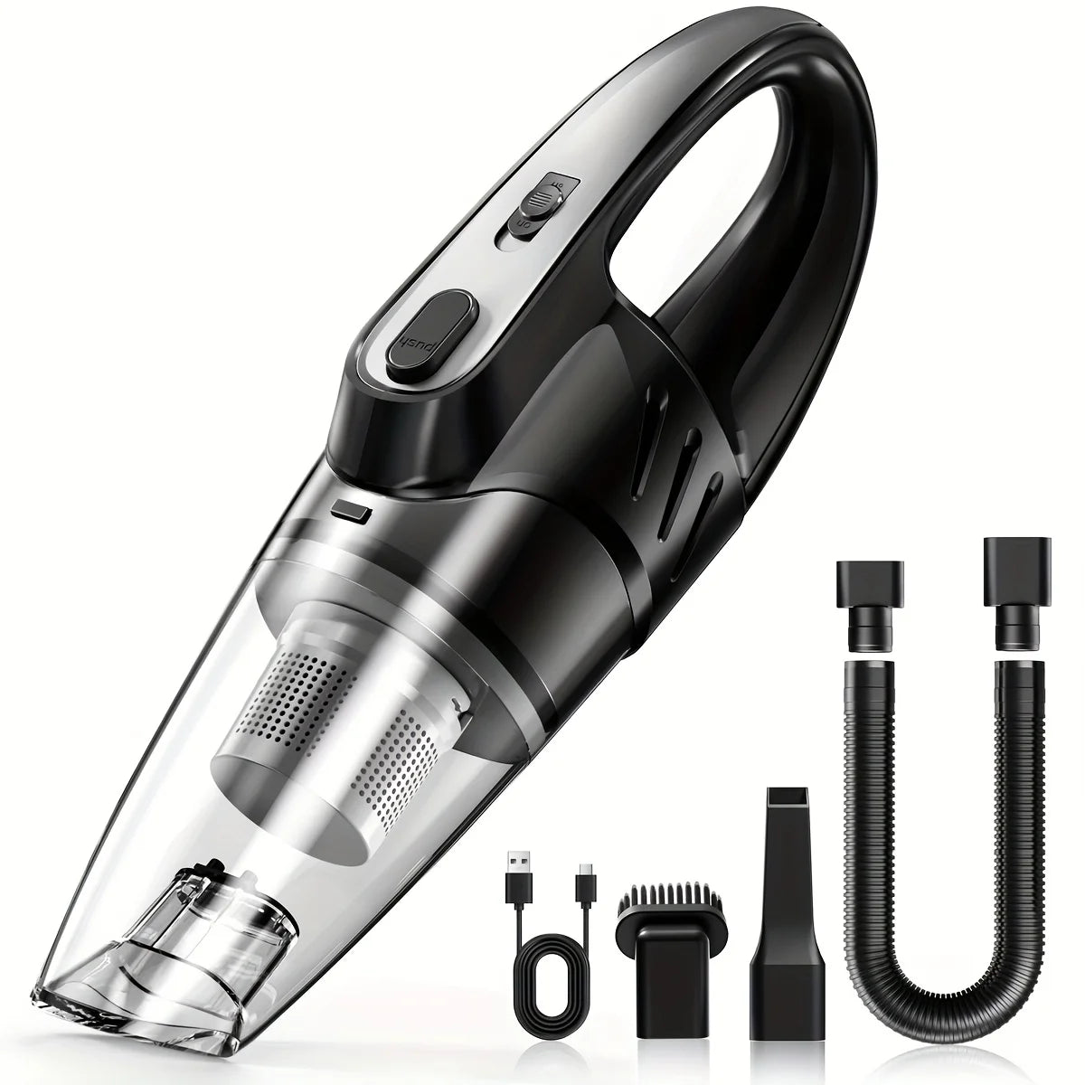 Car Wireless Vacuum Cleaner Powerful High Power High Suction Mini Handheld Car Vacuum Cleaner Household Indoor