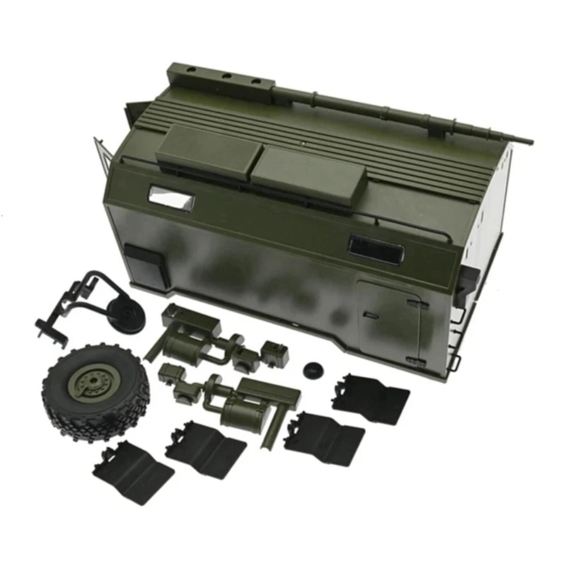 1Set Replacement Accessories For LDRC LD-P06 LD P06 WPL B36 Rear Trunk Kit RC Truck Car Upgrades Parts Accessories