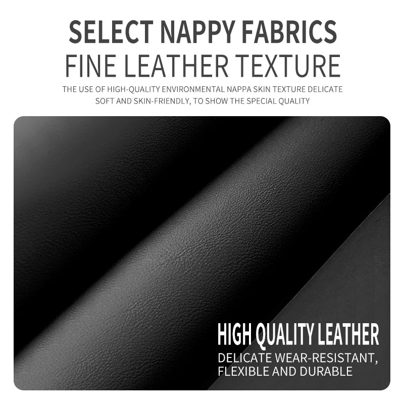 Car seat belt Leather Safety Belt Shoulder Cover Breathable Protection Seat Belt Padding Pad Auto Interior For Cadillac accessor