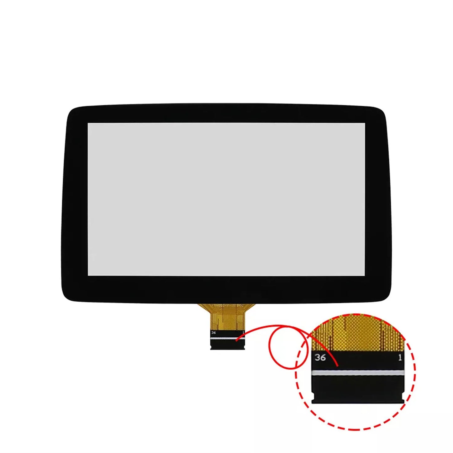7" Touch Screen Digitizer TM070RDZ38 for Mazda 3 CX-3 MX-5 Radio Navigation Car Electronics Car Video Players Car Monitors