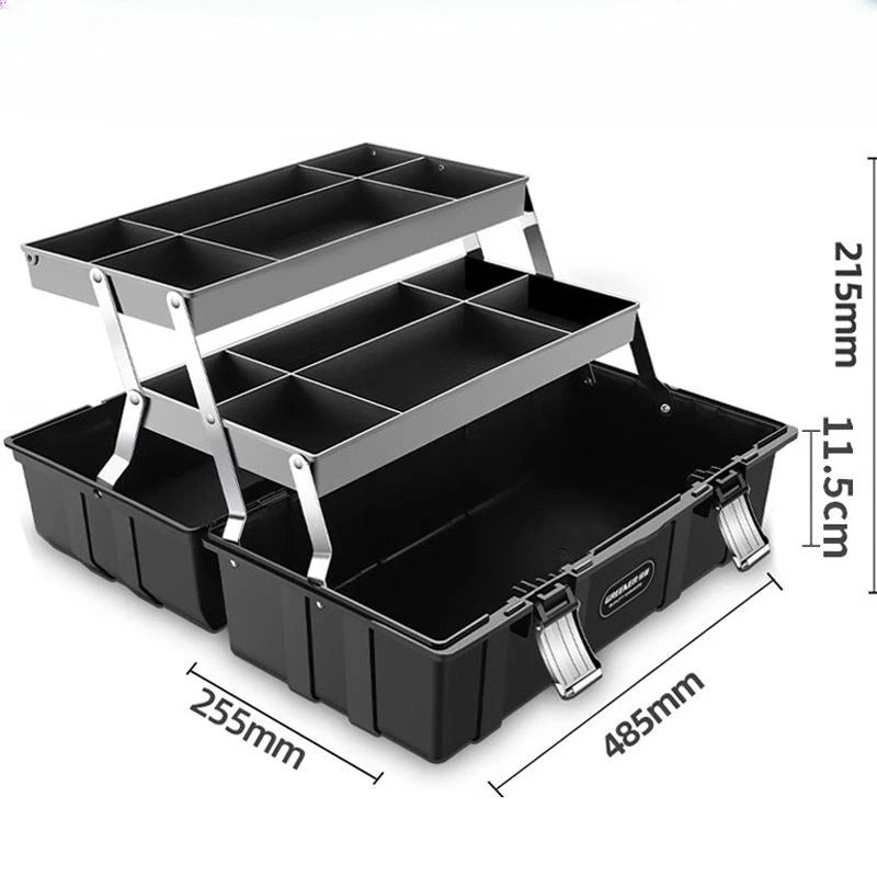 Organizer Tool Boxs Electrician Storage Tool Box Car Mechanic Accessories Suitcase Outdoor Waterproof Professional Complete