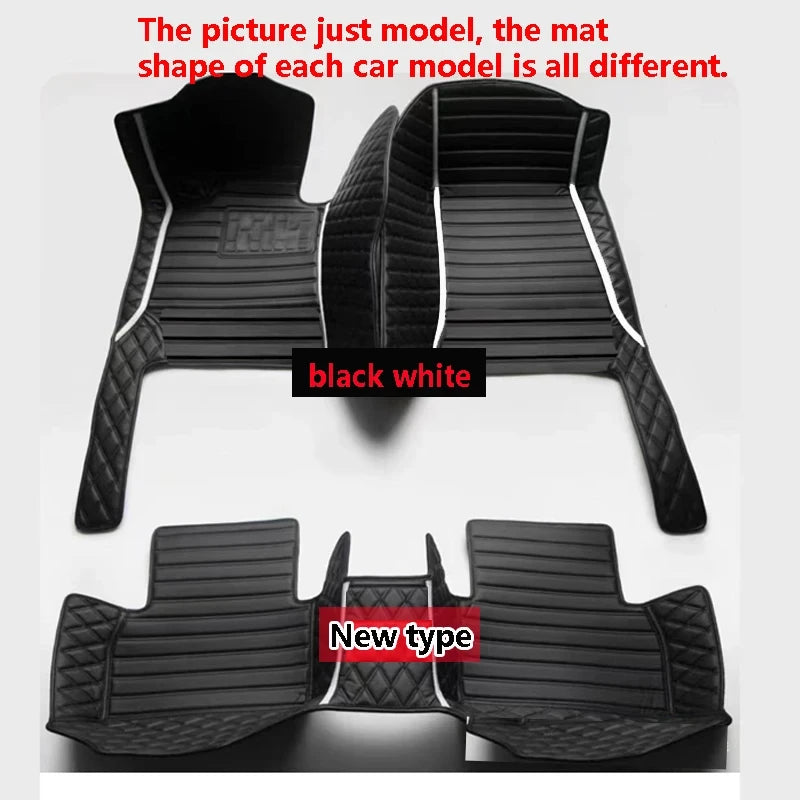 Custom Car Floor Mat for Ford fusion Mondeo All model Mondeo 4 mk4 mk5 MK3 MK6 auto Rug Carpets accessories interior