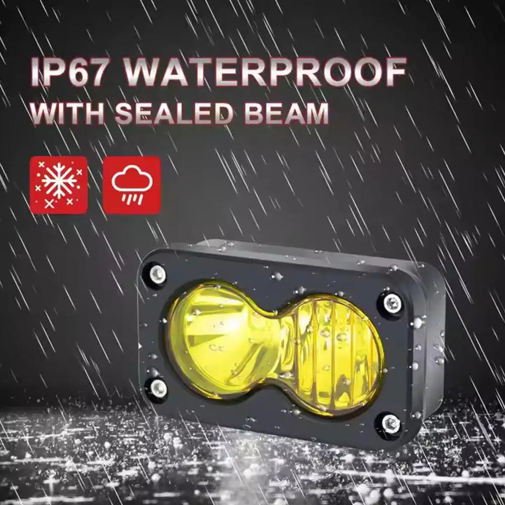 LED Work Light 20W Flood Spot Combo Beam Driving Lamp Waterproof For Car,Motorcycle,Electric Bike Off-Road Lighting Accessory