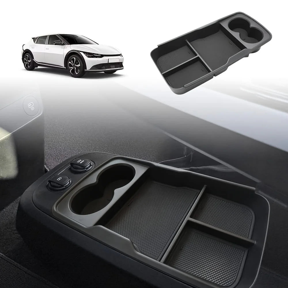 Fit for KIA EV6 Center Console Organizer (2022-2025 Models) Durable Organizer Box for EV6 Interior 2022- 2025 Versions