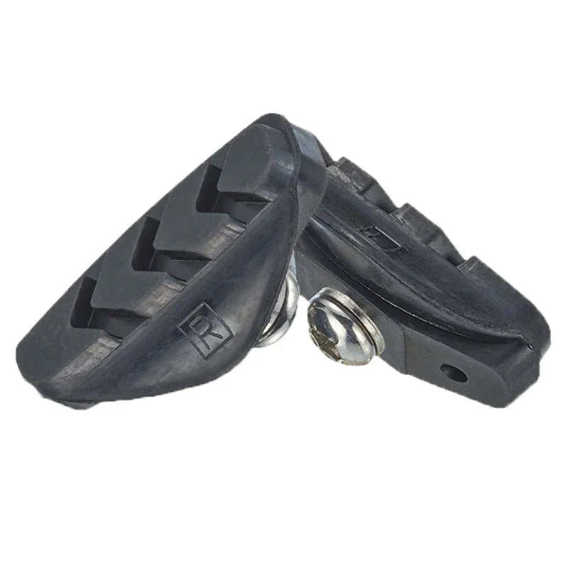 Road Bicycle Cycling Braking C-Brake Pads Blocks Holders Durable Rubber Shoes 50mm Caliper Pads