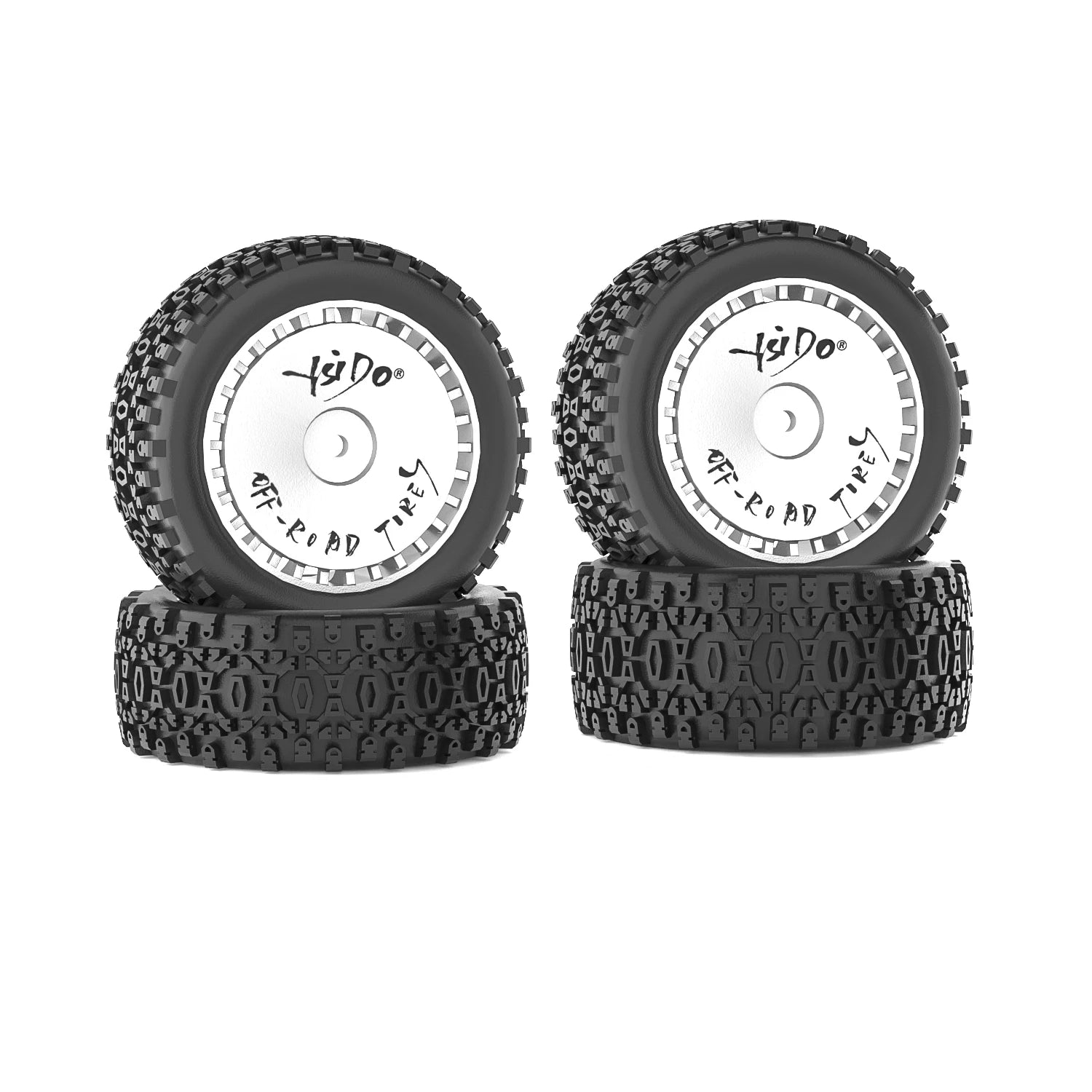 Front Rear Tires Wheel Tyre for Wltoys 144001 144010 124016 124017 124010 ZD Racing BX12 1/12 1/14 RC Off-Road Car Upgrade Parts