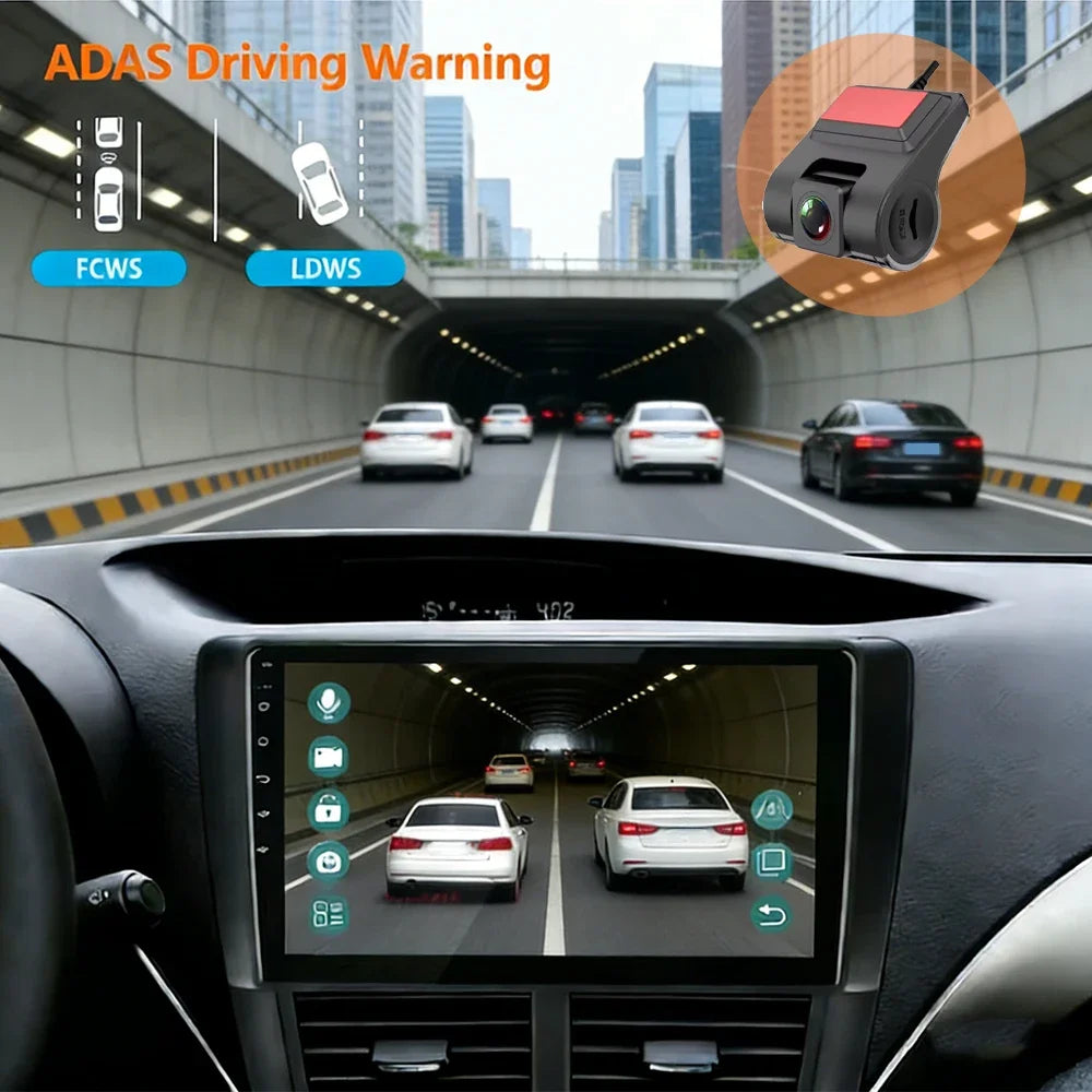 Car DVR Camera ADAS Car Dash Cam Android Player Navigation Dashcam DVRs Video HD 1080P Night Vision USB Dash Cam Auto Recorder