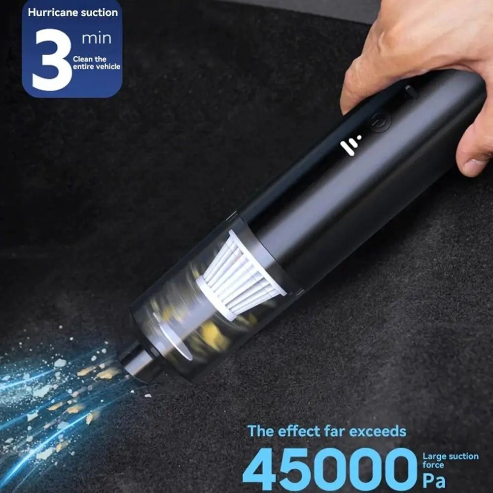 Powerful Suction Car Dust Collector Set Cordless Electric Handheld Vacuum Mini Blower Low Noise Car Vacuum Cleaner