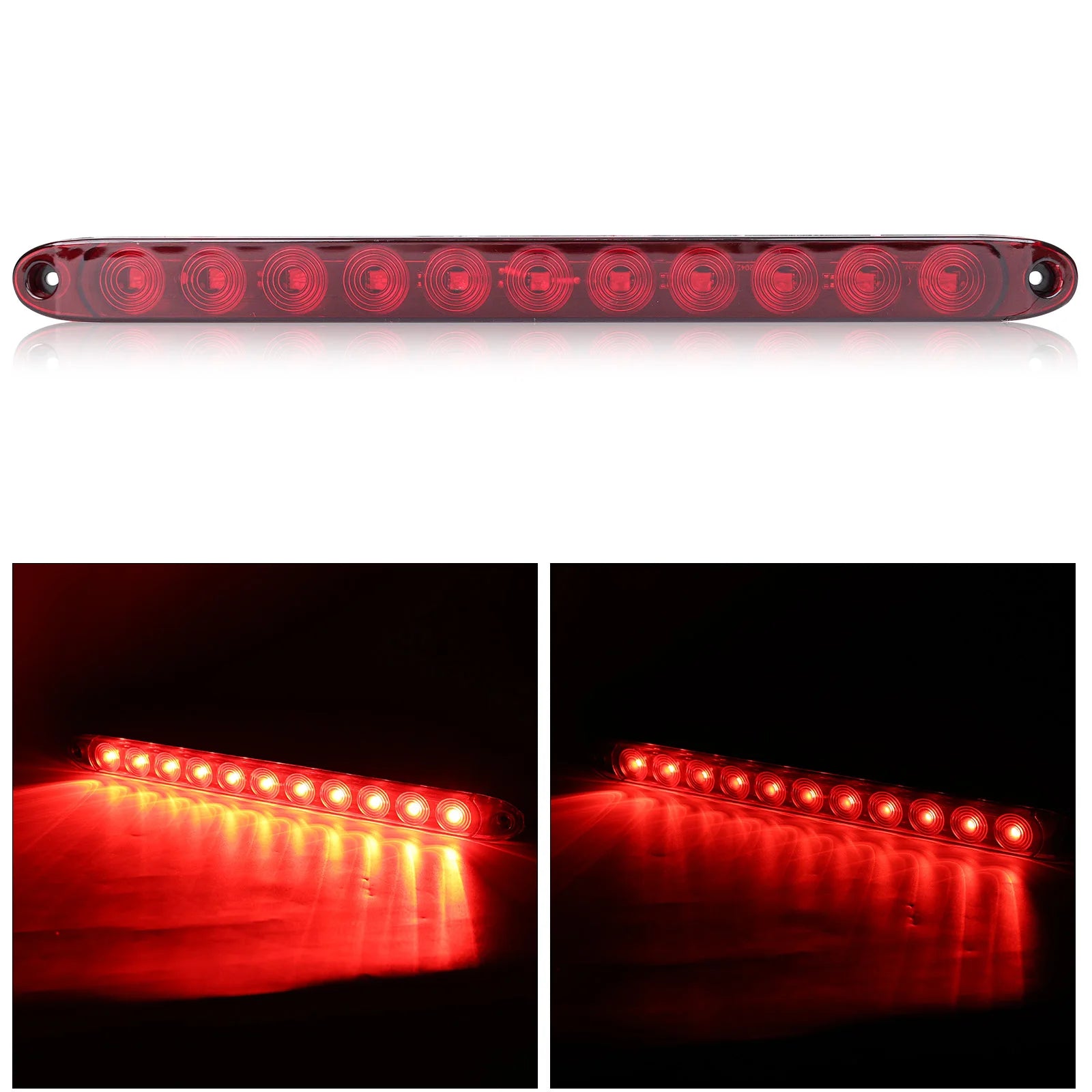 Third Brake Tail Light Universal For caravans trucks High Level Brake Stop Light Car accessories