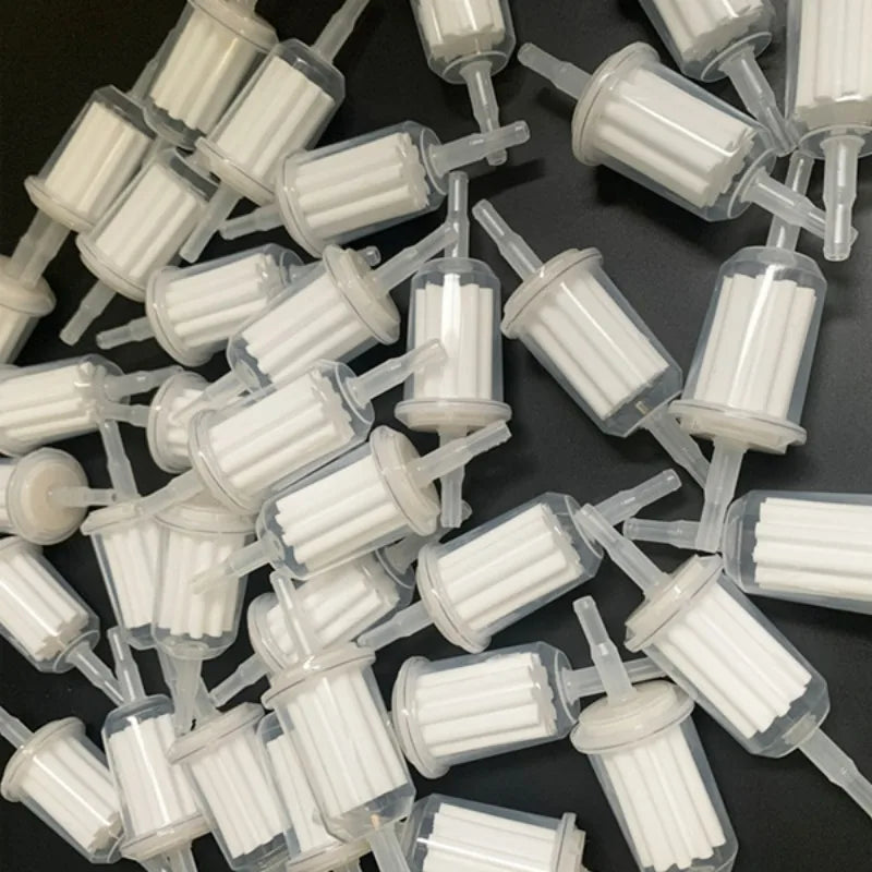 Plastic Fuel Gas Fuel Filter 110/125/150/175/200 Displacement for Atv Dirt Bikes Go Karts Scooters Etc Universal Car Accessories