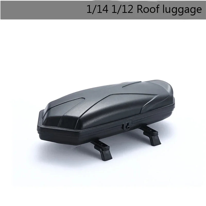 Portaequipajes de techo para camión, escala 1/12, para coches RC Crawler WPL D12 MN D90 G500 Defender Cherokee, accesorios de actualización