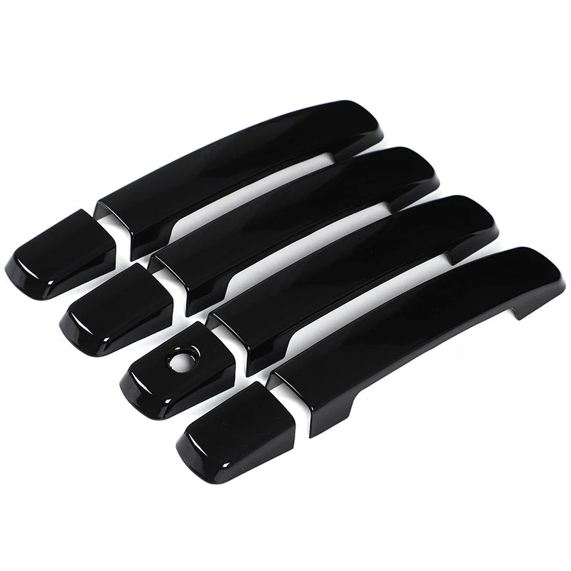 For 2005-2017/2022 Nissan Frontier car exterior door handle protective cover car decorative accessories ABS carbon fiber pattern